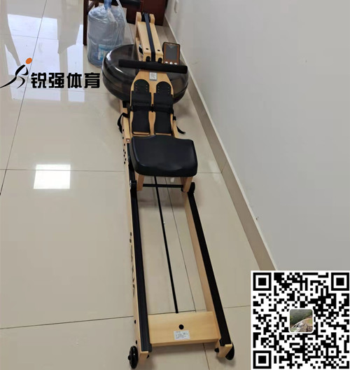 淄博某小区业主在旺财28选购的划船机