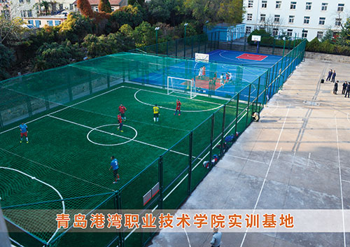 ​旺财28为青岛港湾职业技术学院打造健身实训基地